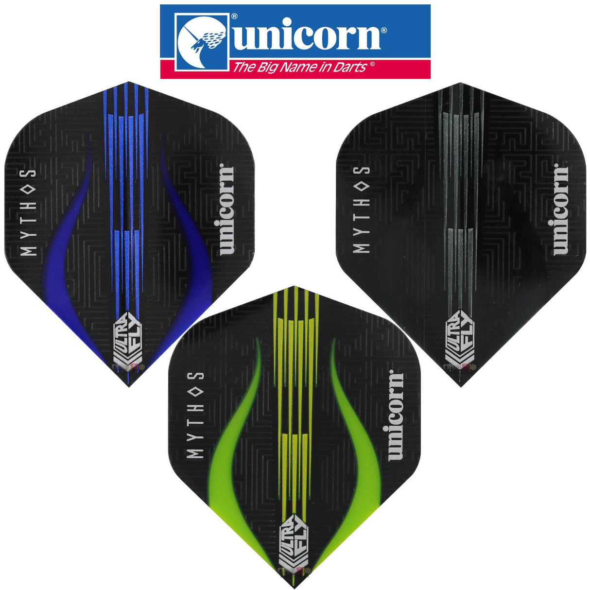 Unicorn - Ultrafly Mythos Minotaur - Big Wing Dart Flights -