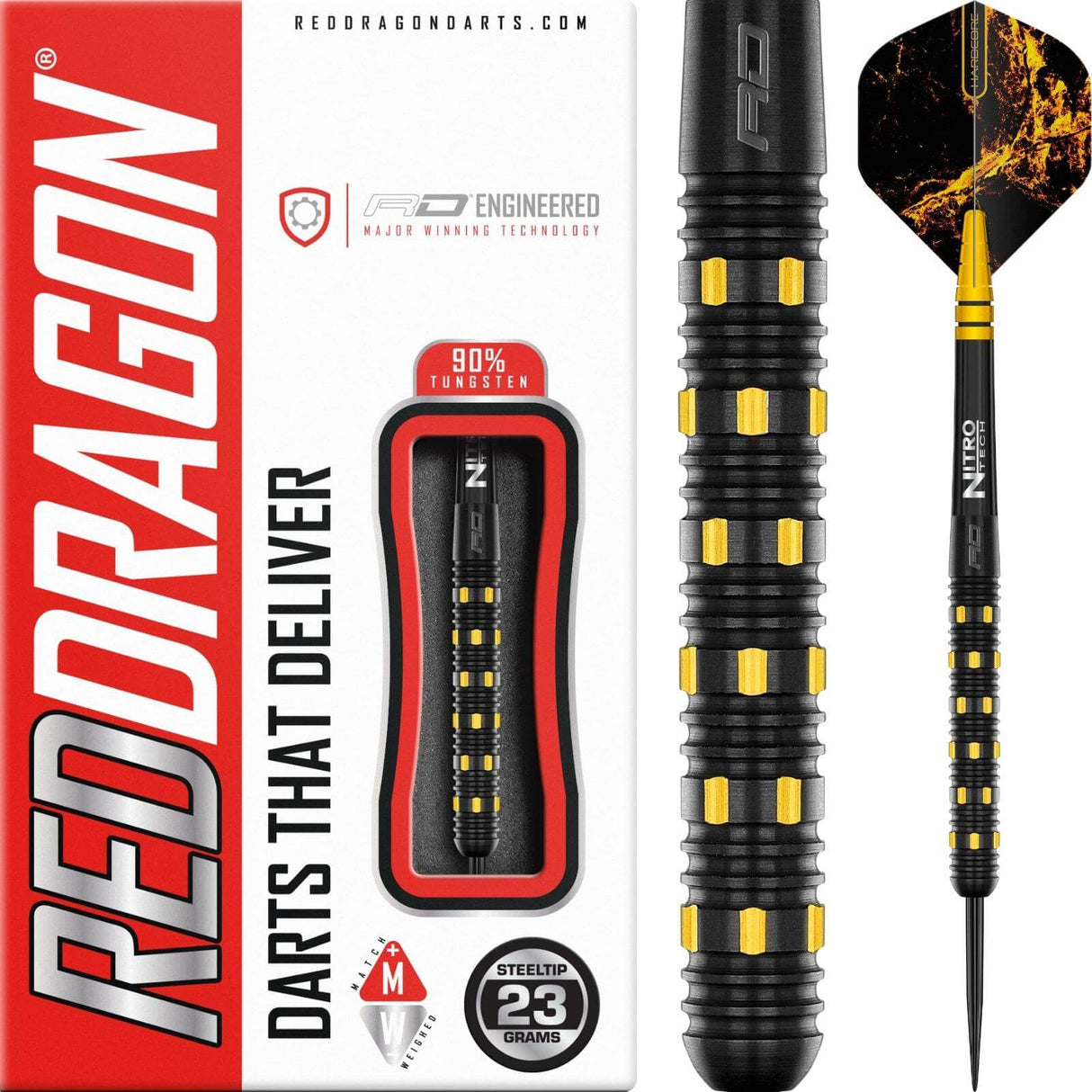 Red Dragon - Nirvana Darts - 90% Tungsten - 22g 23g 24g -