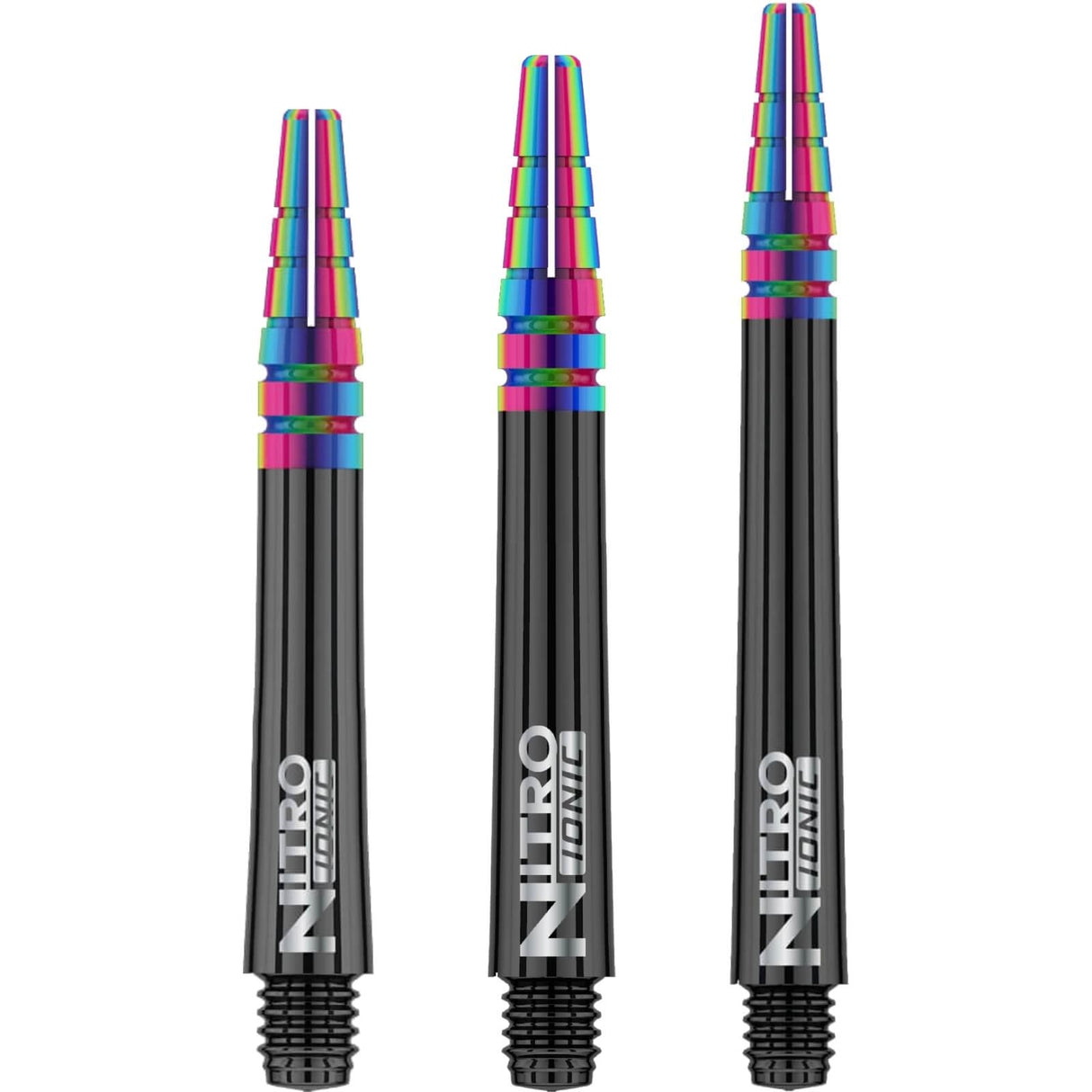 Red Dragon - Nitrotech Ionic - Hybrid Dart Shafts - Short (36mm) / Black