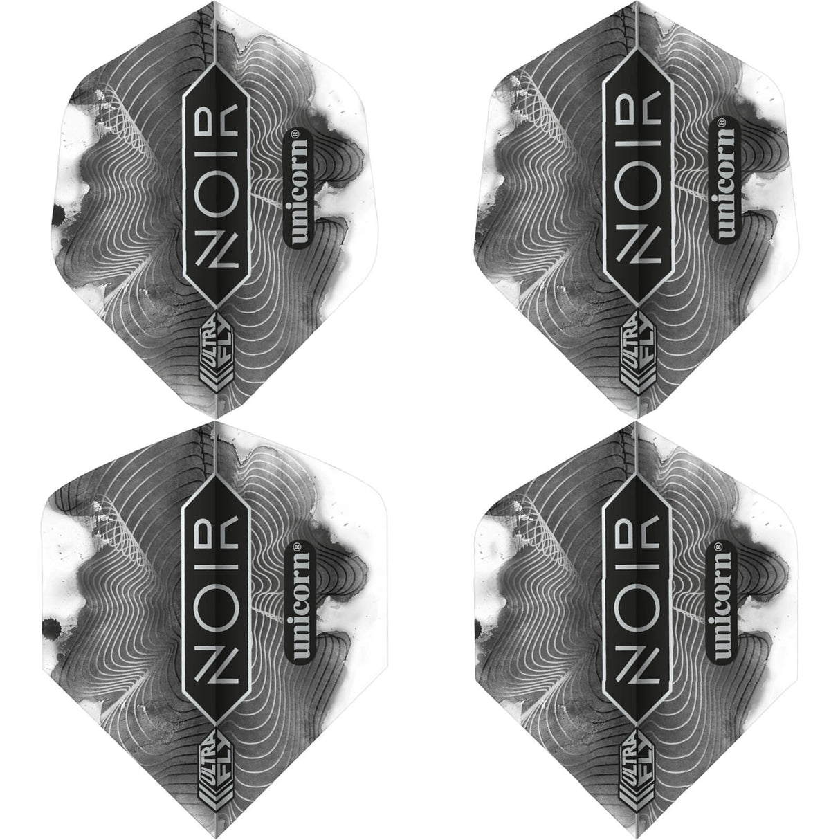 Unicorn - Ultrafly Noir Organic Dart Flights -