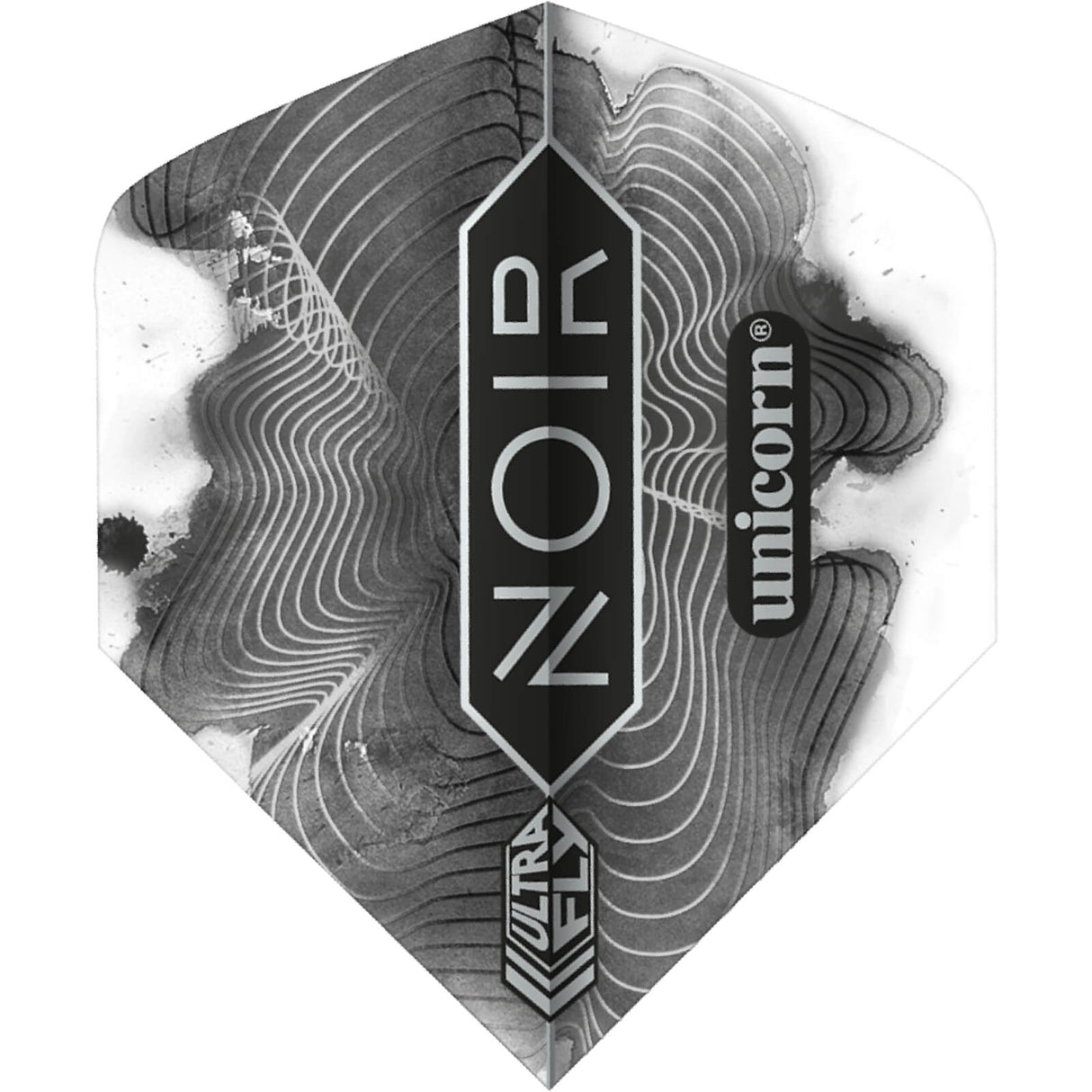 Unicorn - Ultrafly Noir Organic Dart Flights - Big Wing