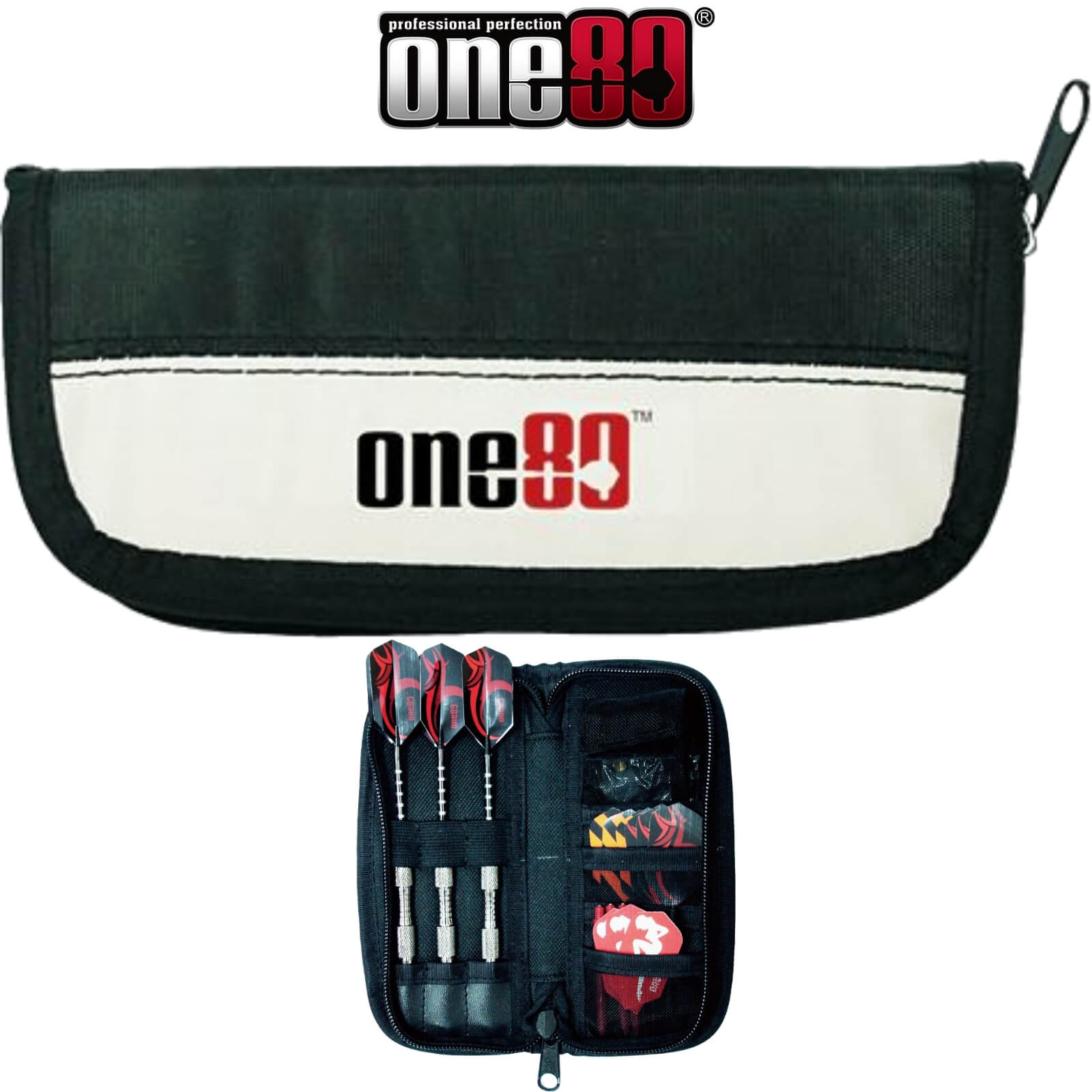 Dart Cases - One80 - Nylon Dart Wallet - Compack 