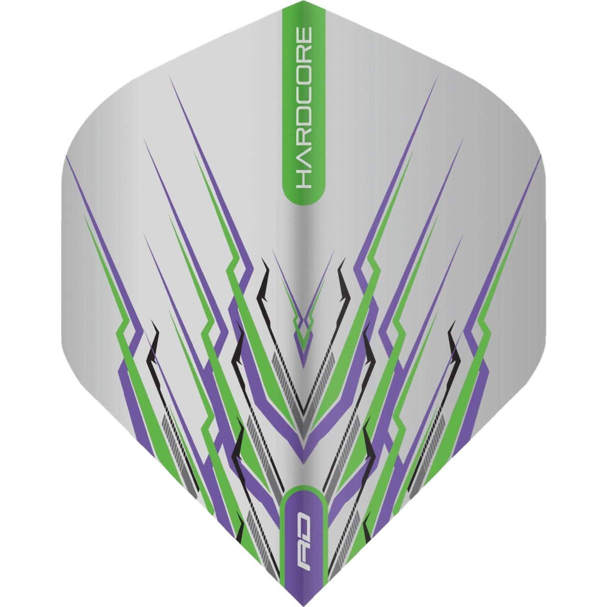 Red Dragon - Hardcore Peter Wright Mohawk - Big Wing Dart Flights - Green