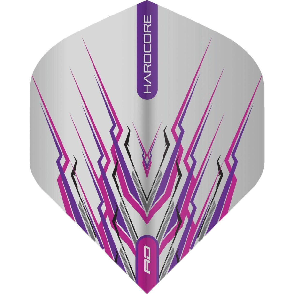 Red Dragon - Hardcore Peter Wright Mohawk - Big Wing Dart Flights - Purple