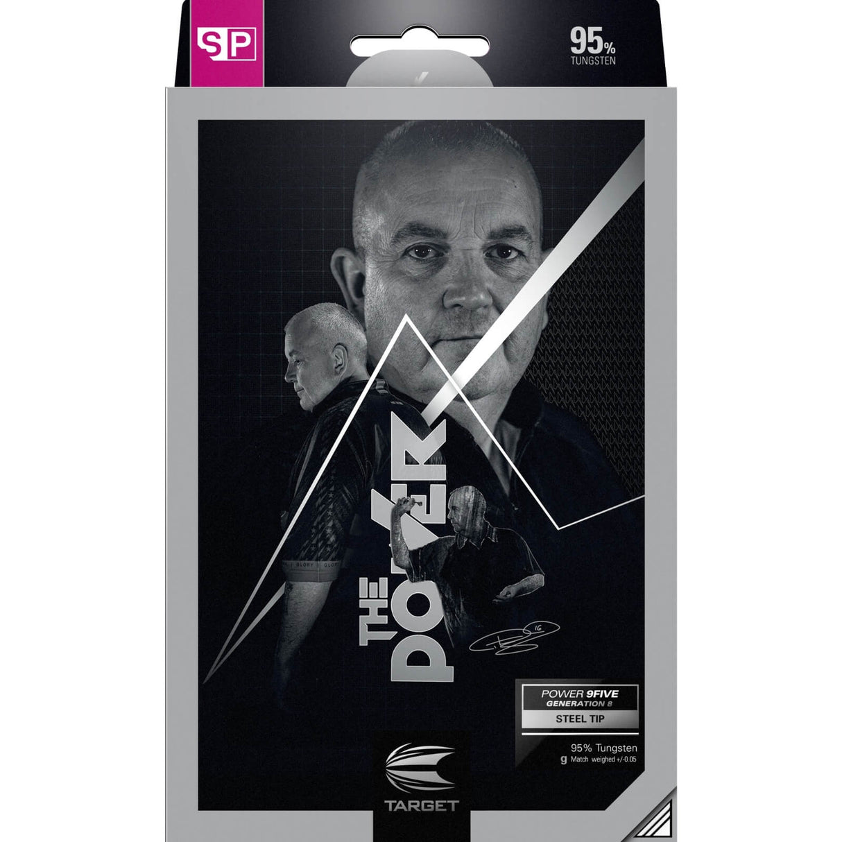Target - Phil Taylor Gen 8 Darts - Swiss Point - 95% Tungsten - 22g 24g 26g -