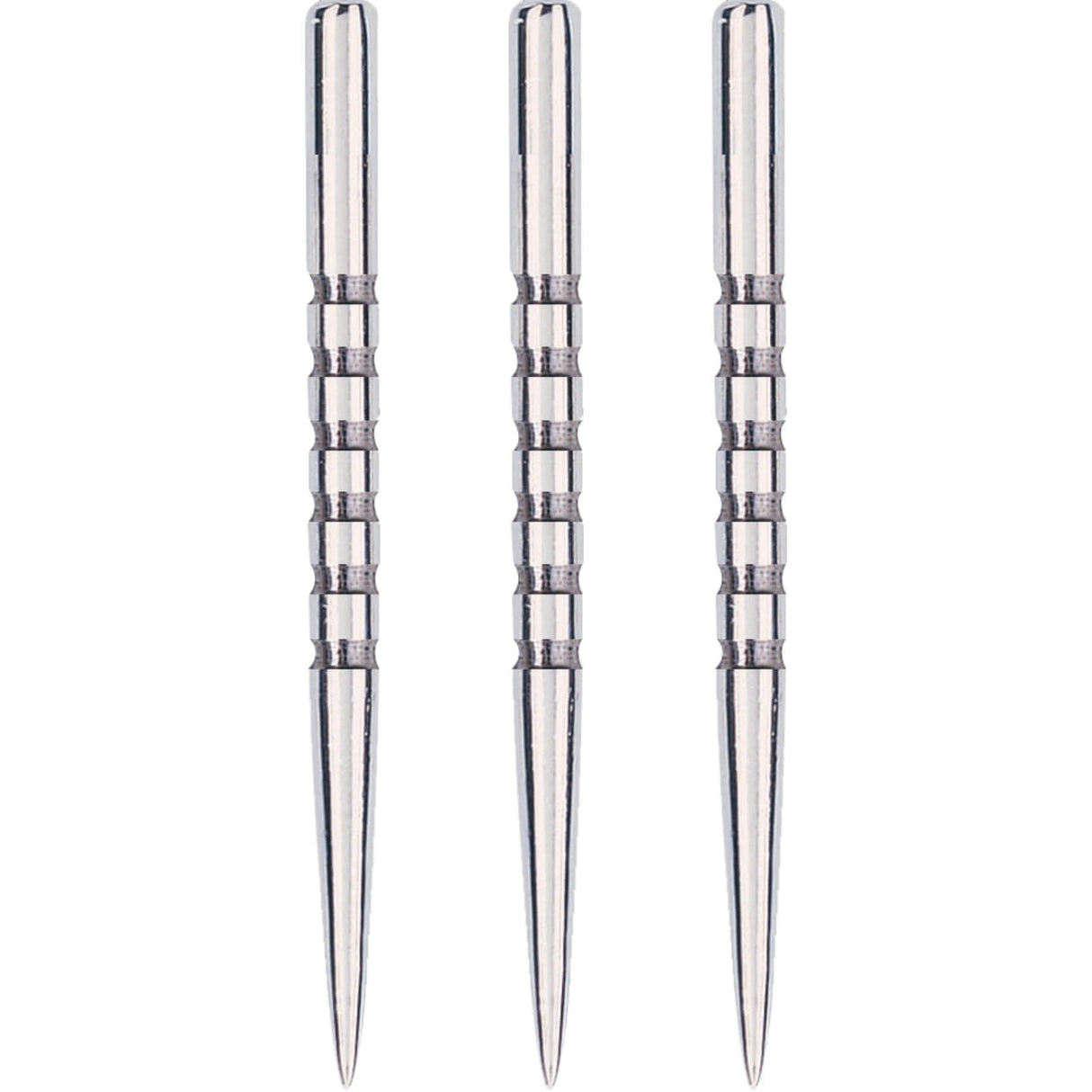Unicorn - Needle Silver 6 Groove Dart Points - 38mm -
