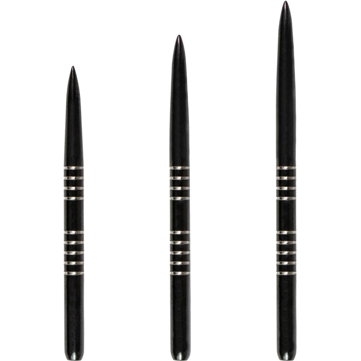BULL'S - GP1 Black Dart Points - 34mm 38mm 42mm -