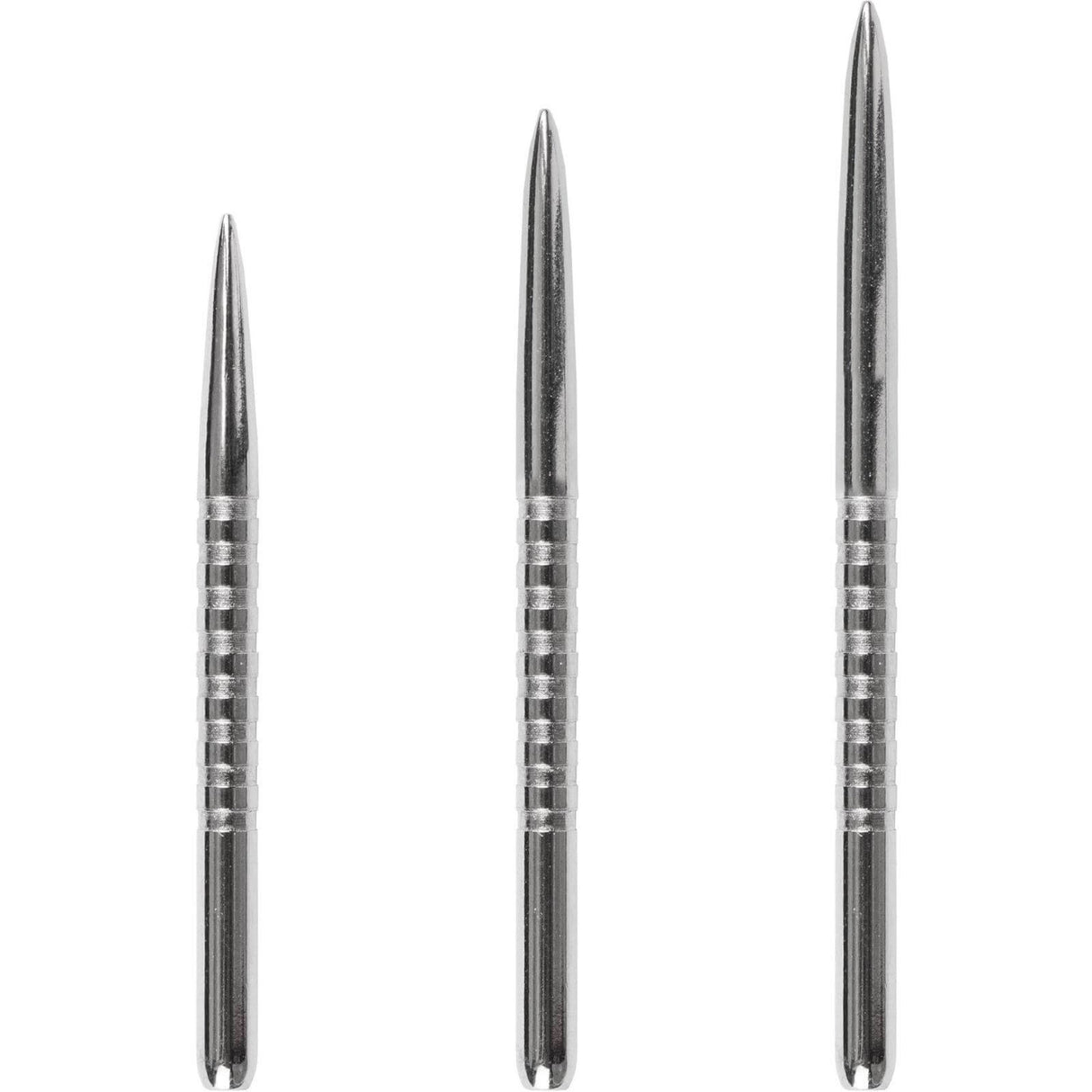 BULL'S - GP3 Silver Dart Points - 34mm 38mm 42mm -
