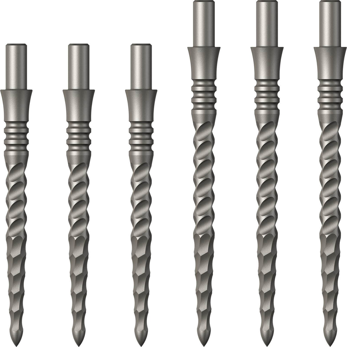 Mission - Sniper Lunar CS Dart Points - 28mm 32mm - 28mm / Silver