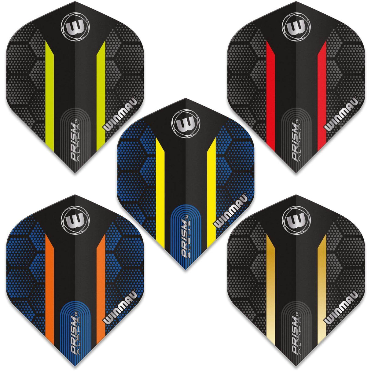 Winmau - Prism Alpha - Big Wing Dart Flights -