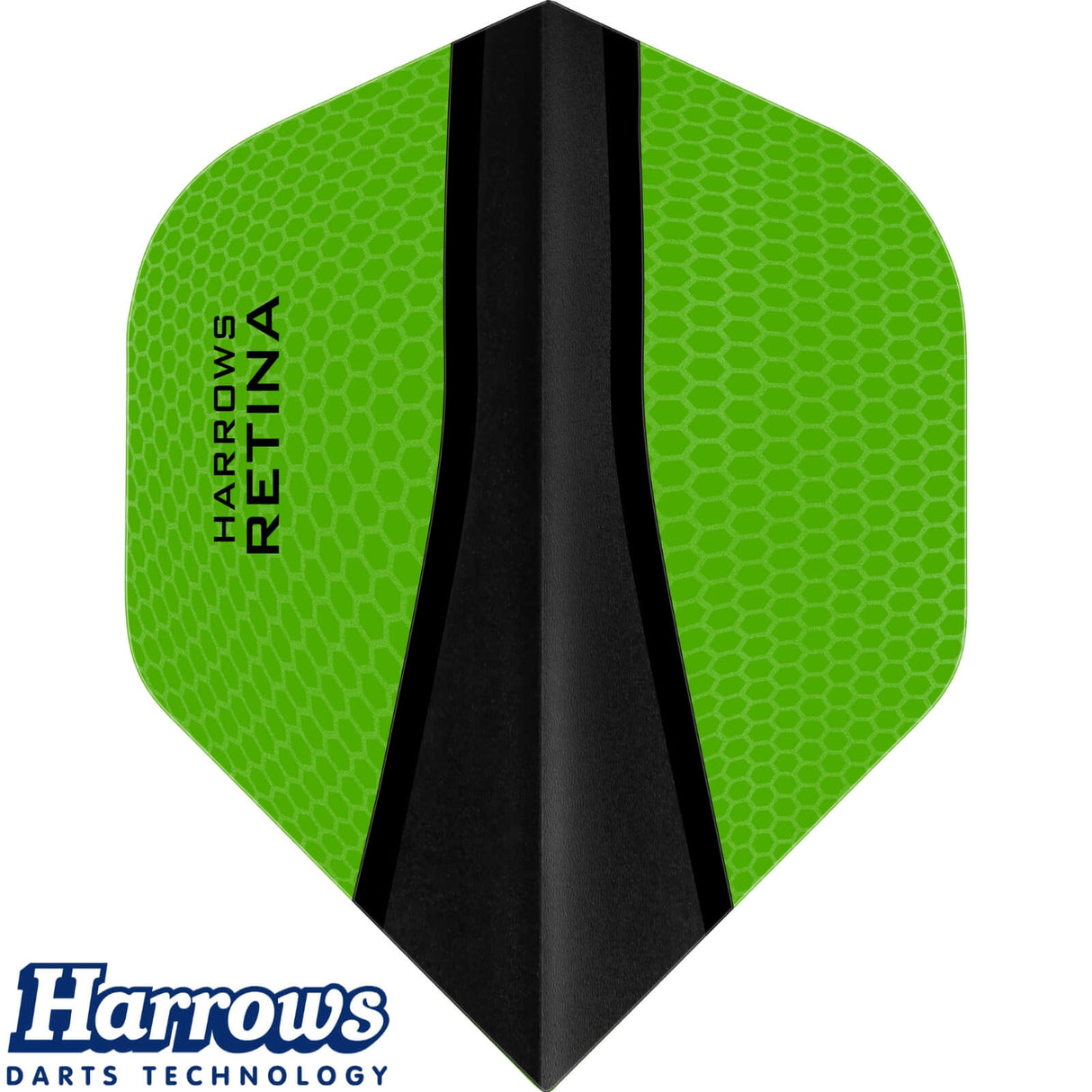 Harrows - Retina-X - Big Wing Dart Flights - Green
