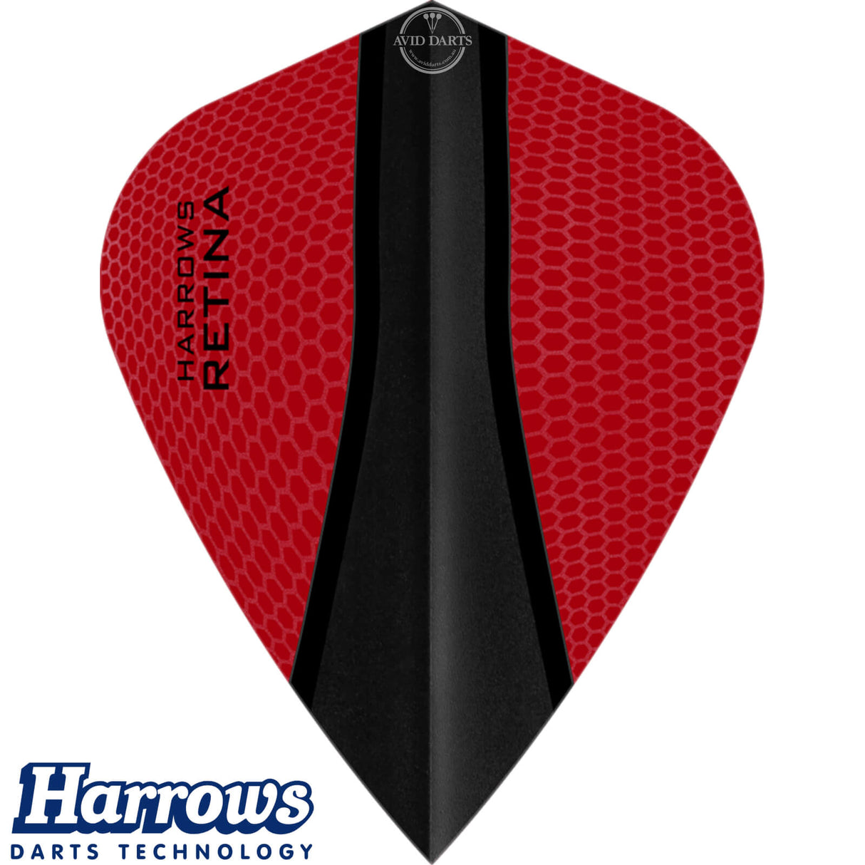 Harrows - Retina-X - Kite Dart Flights - Red