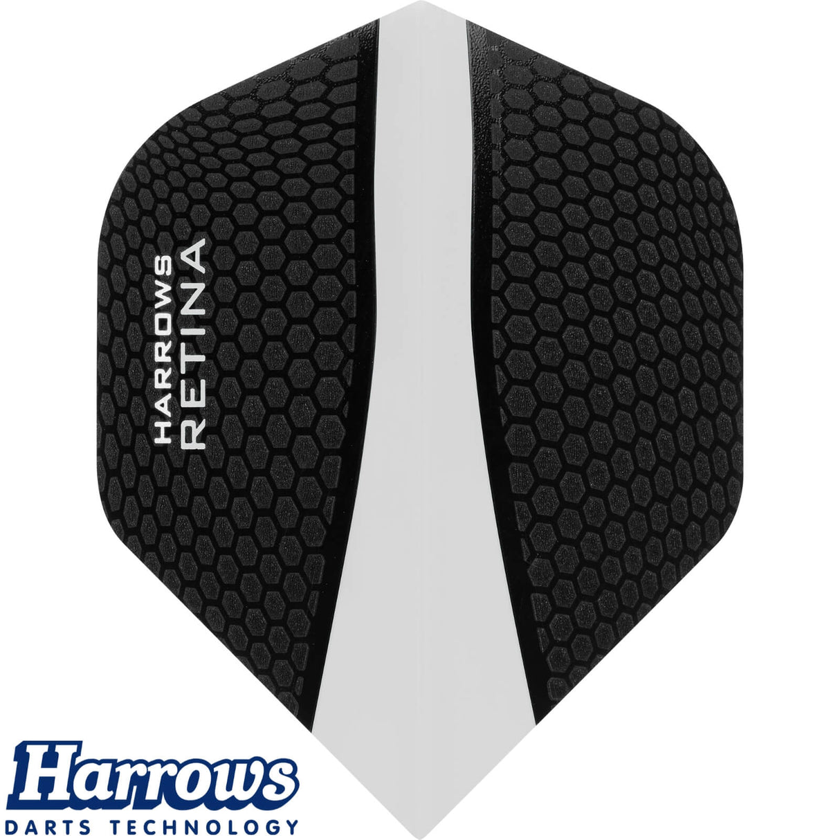 Harrows - Retina - Big Wing Dart Flights - Clear