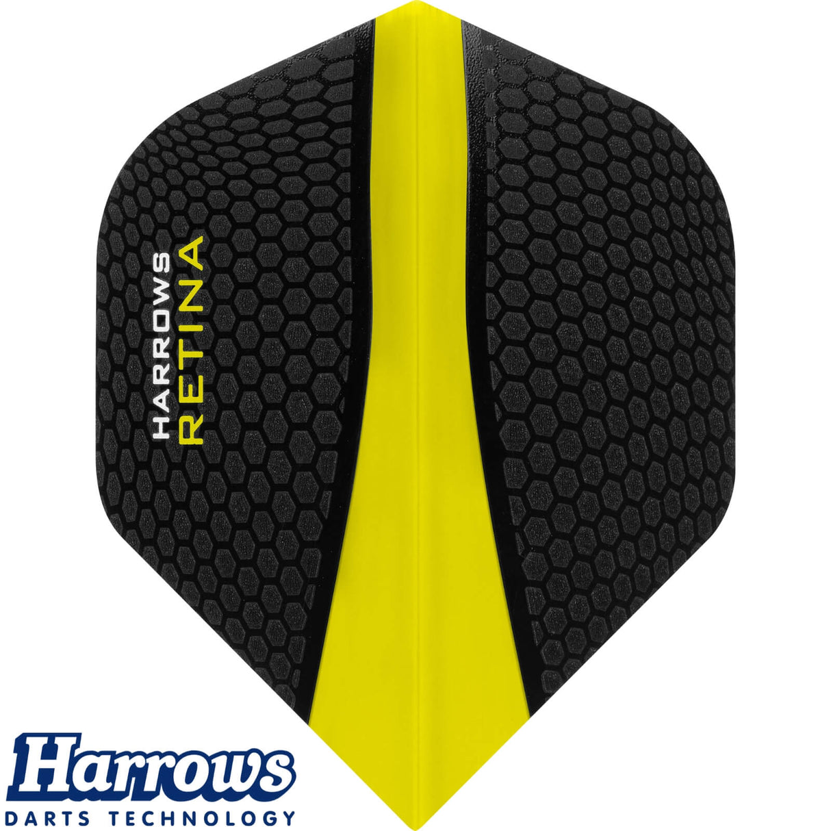 Harrows - Retina - Big Wing Dart Flights - Yellow