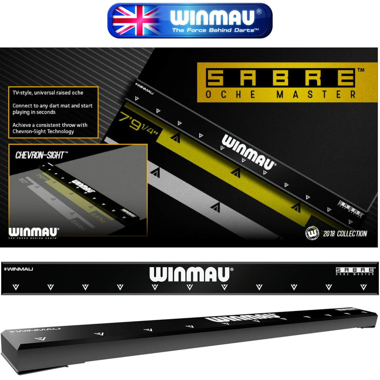 Winmau - Sabre Raised Oche Master -
