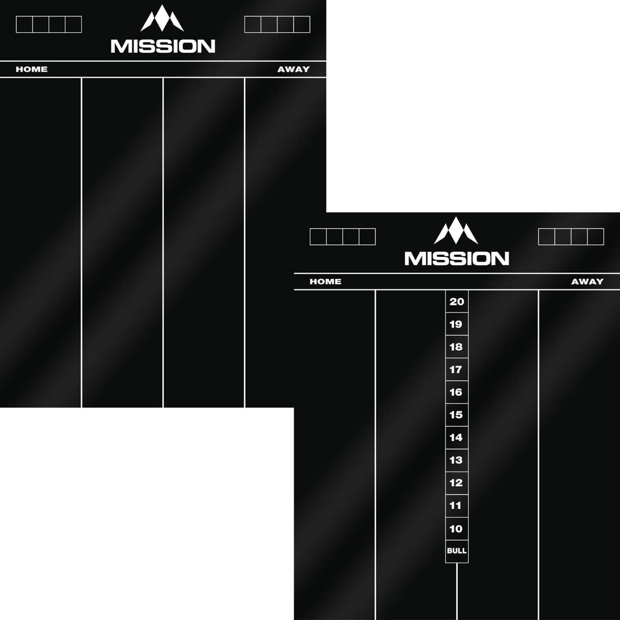 Mission - Chalkboard - Two Sided - 501 And Cricket -