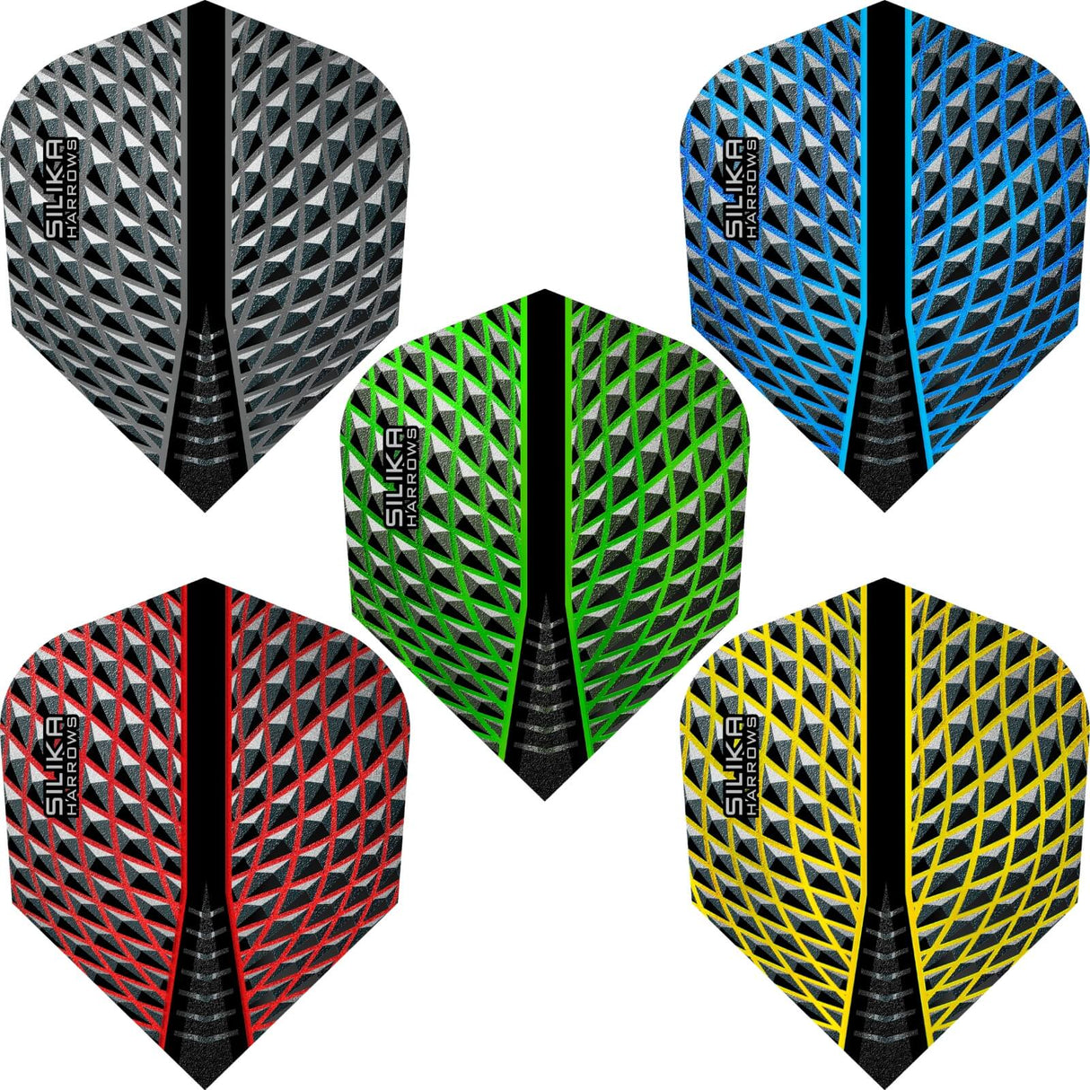 Harrows - Silika - Standard Dart Flights -