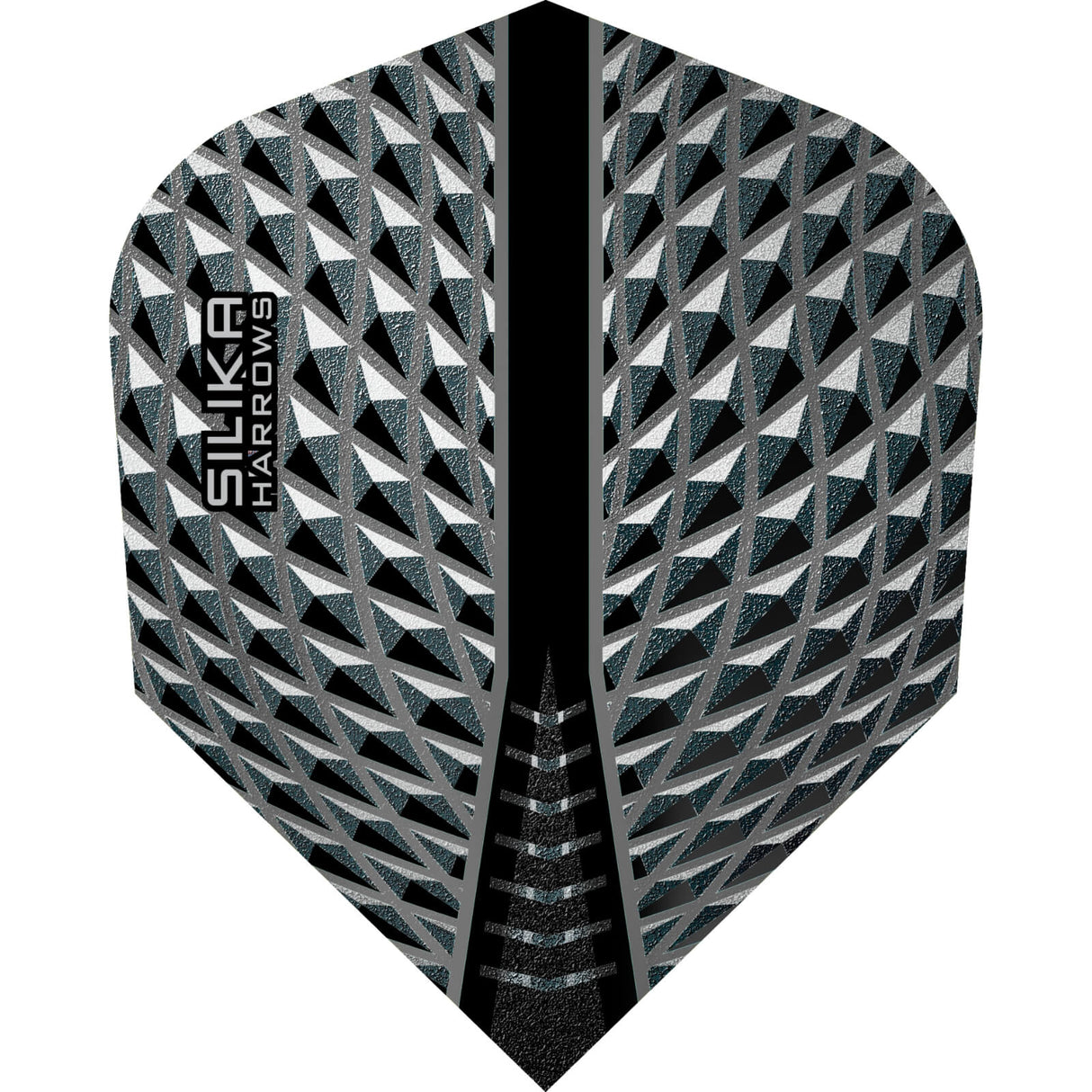 Harrows - Silika - Standard Dart Flights - Black