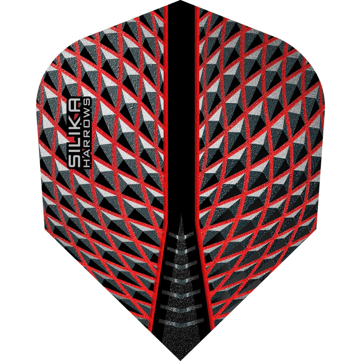 Harrows - Silika - Standard Dart Flights - Red