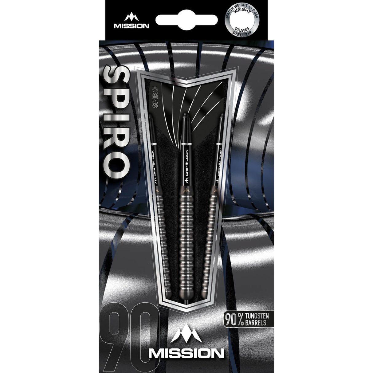 Mission - Spiro M1 Darts - 90% Tungsten - 21g 23g 25g -