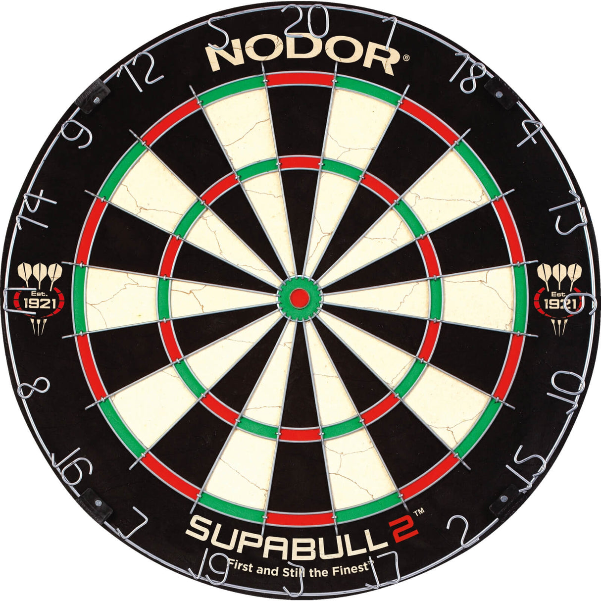Nodor - Professional Darts Set - Black - Rosewood -