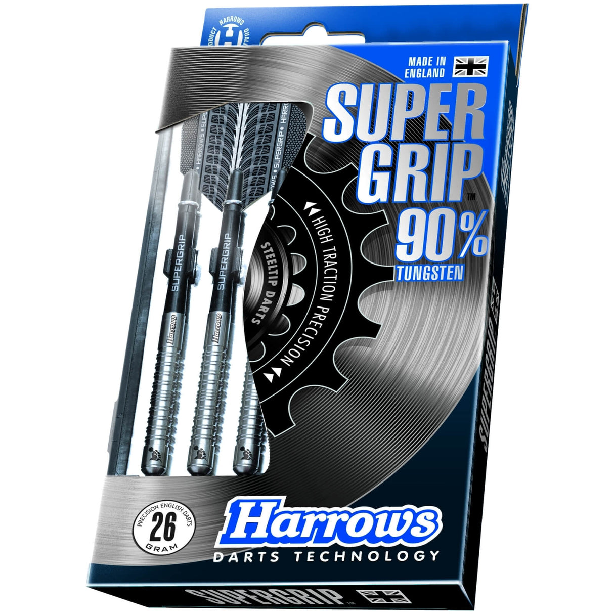 Harrows - Supergrip Darts - 90% Tungsten - 21g 22g 23g 24g 25g 26g 28g 30g -