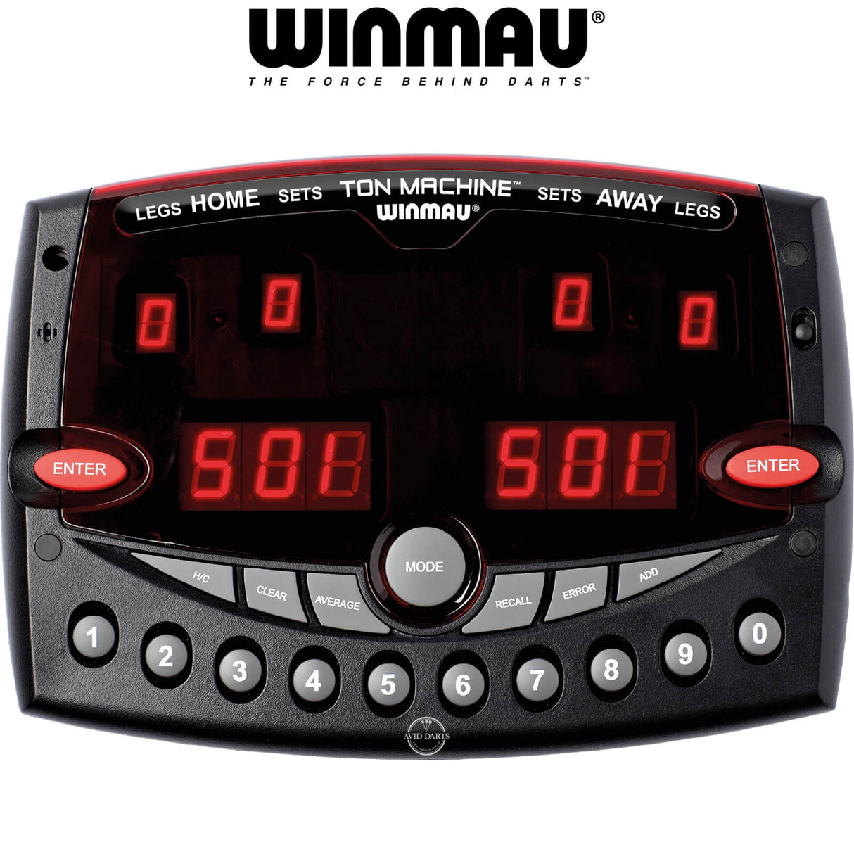 Winmau - Ton Machine - Professional Electronic Darts Scorer -