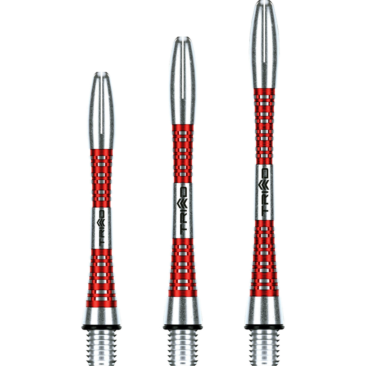 Winmau - Triad - Aluminium Dart Shafts - Short (35mm) / Red