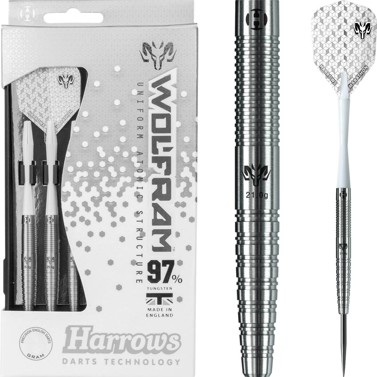 Harrows - Wolfram Darts - 97% Tungsten - 21g 22g 23g 24g 25g 26g -
