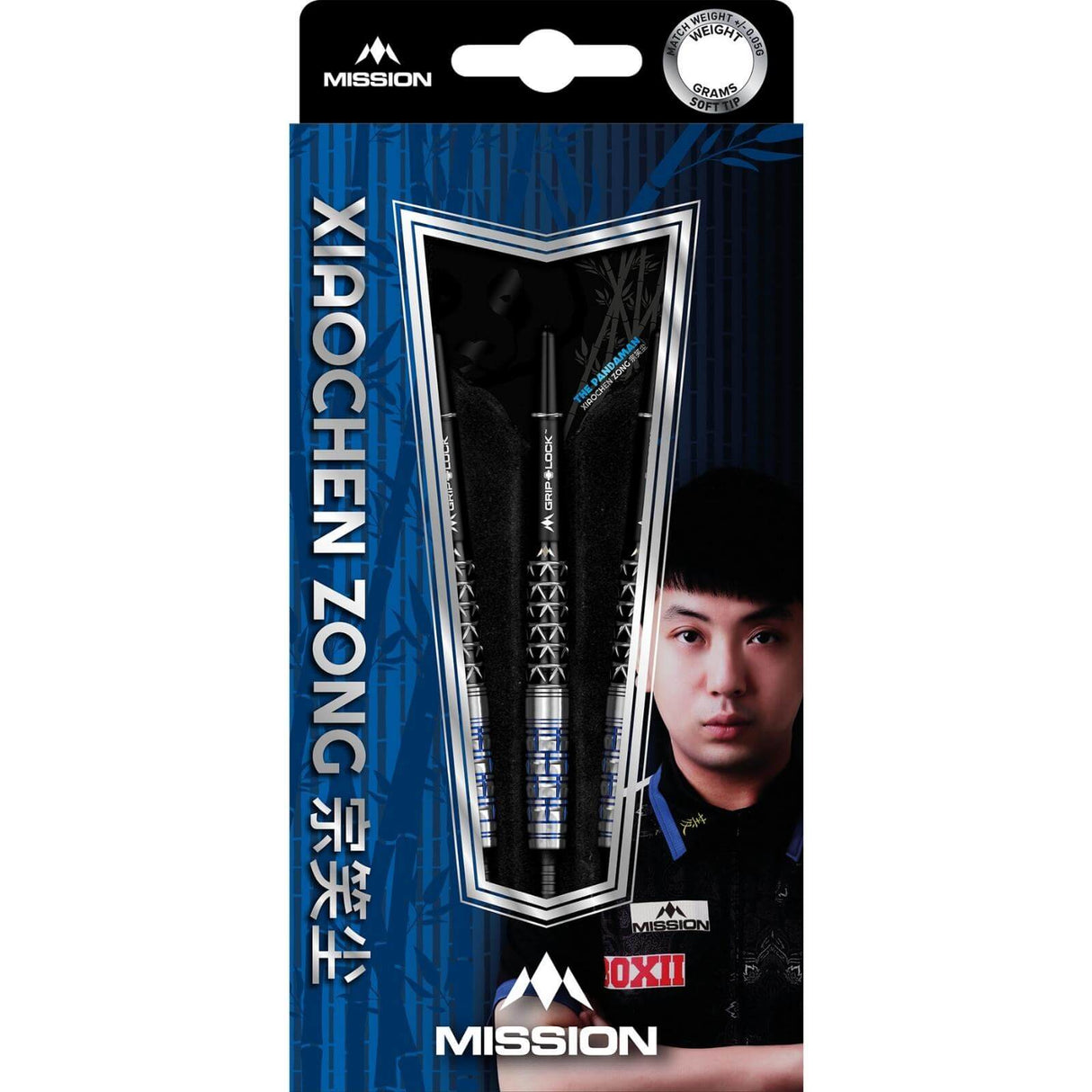 Mission - Xiaochen Zong Darts - Soft Tip - 95% Tungsten - 22g -