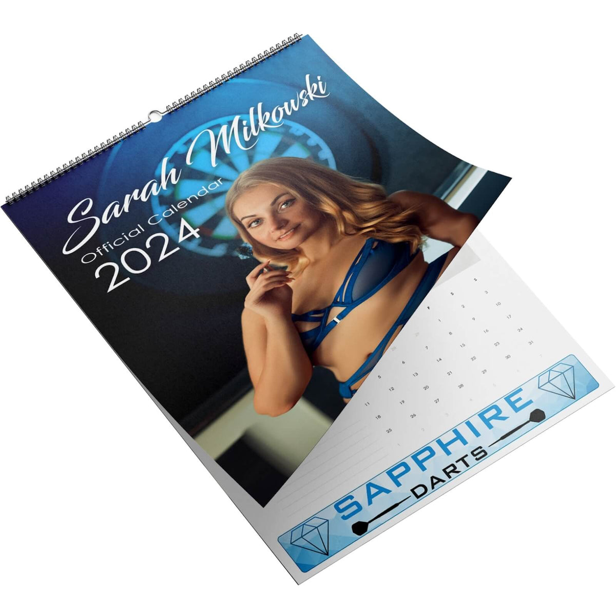Calendar - Sarah Milkowski - 2024 Darts Calendar 