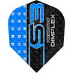 Harrows - Dimplex S3 - Standard Dart Flights - Blue