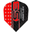 Harrows - Dimplex S3 - Standard Dart Flights - Red