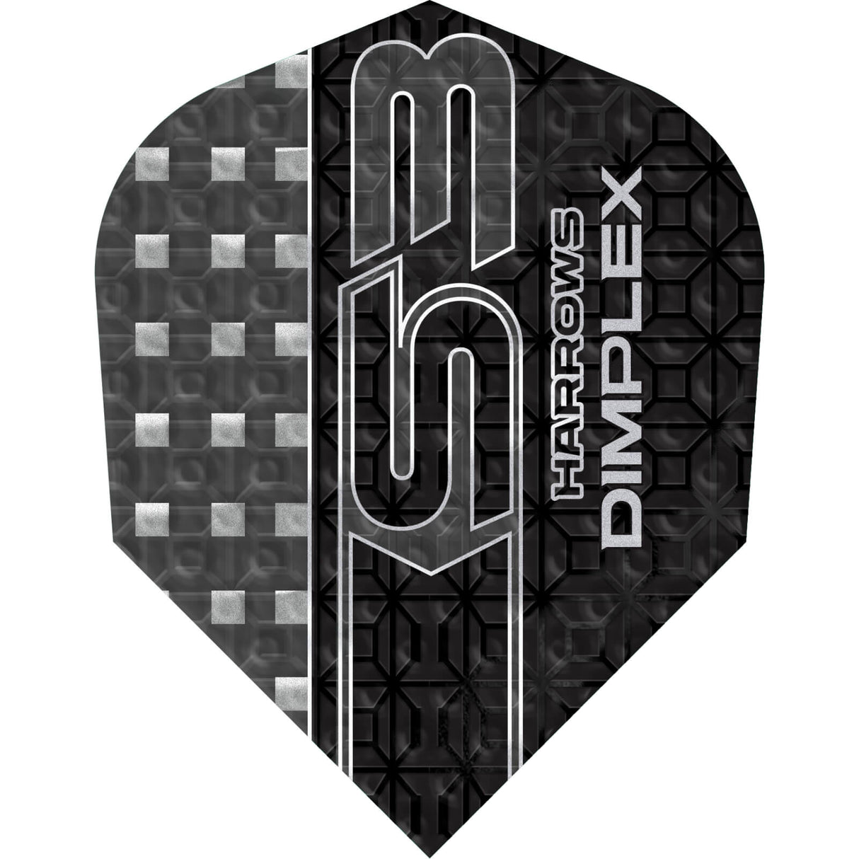Harrows - Dimplex S3 - Standard Dart Flights - Smokey