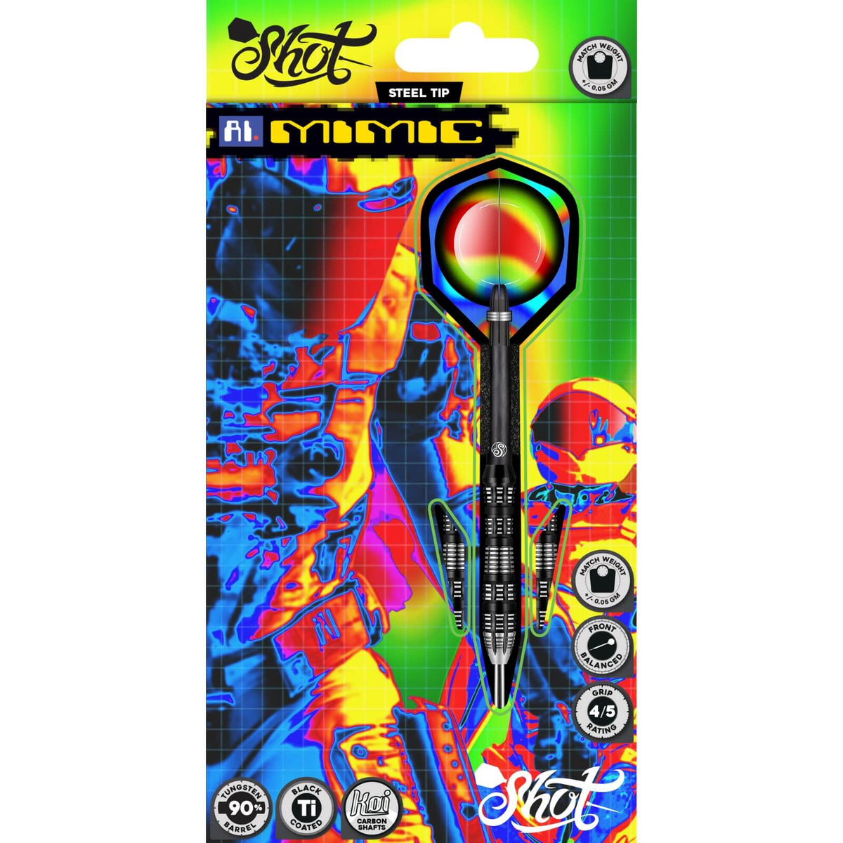 Shot - AI Mimic Darts - 90% Tungsten - 23g 24g 25g 26g -
