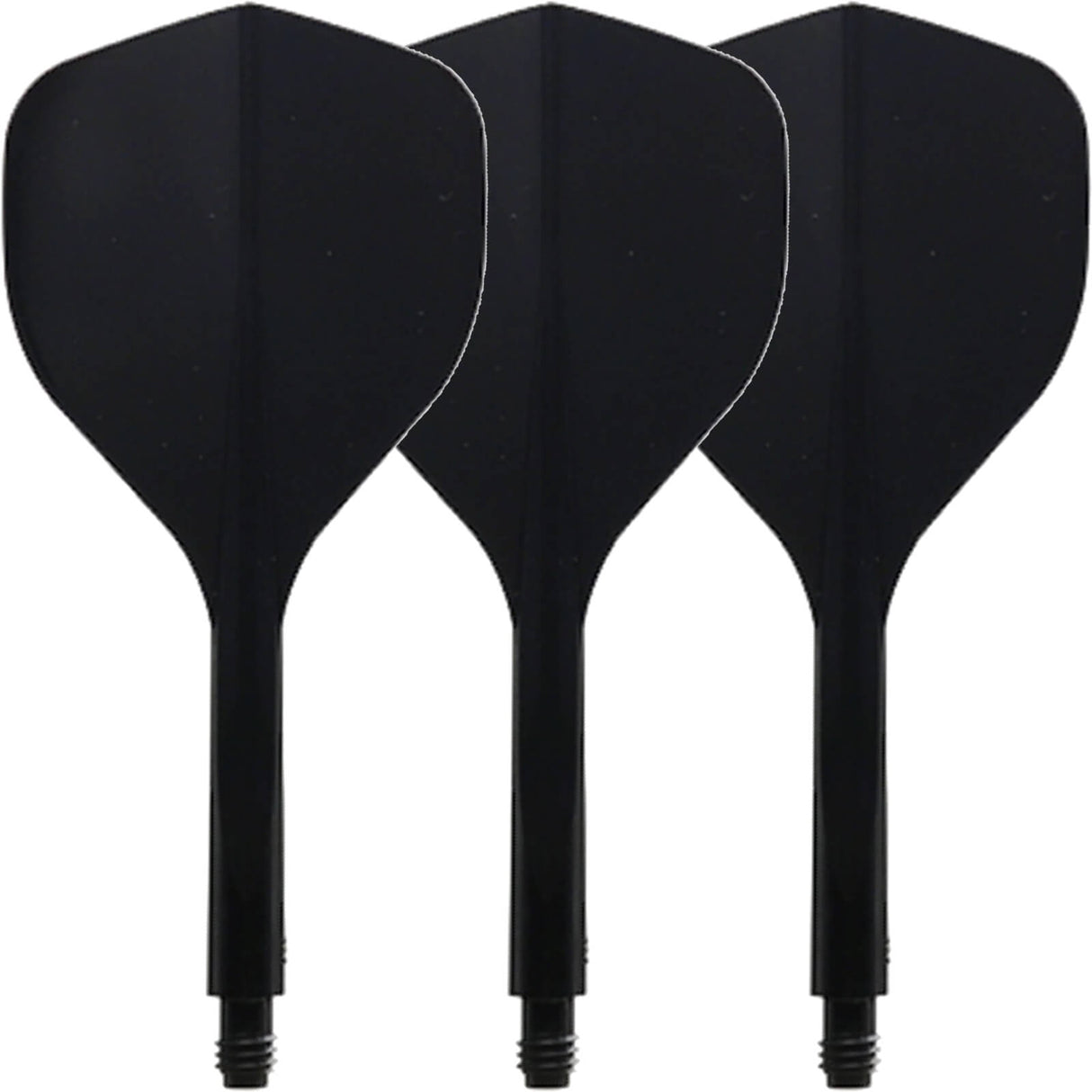 Condor - Axe 120 - Tri-Fin Dart Flights - Integrated Flight & Shaft System - Short (21.5mm) / Black