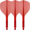 Condor - Axe 120 - Tri-Fin Dart Flights - Integrated Flight & Shaft System - Short (21.5mm) / Red