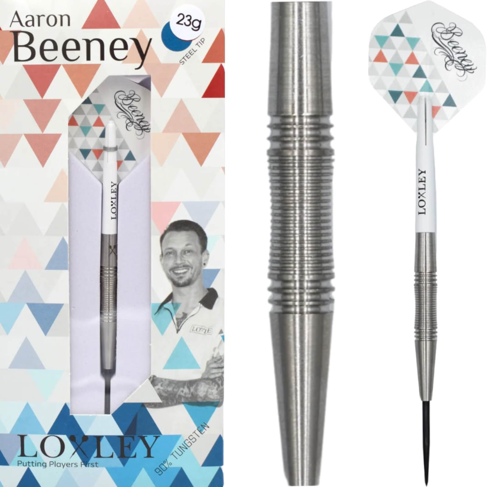 Loxley - Aaron Beeney Gen 2 Darts - Steel Tip - 90% Tungsten - 22g 23g 24g