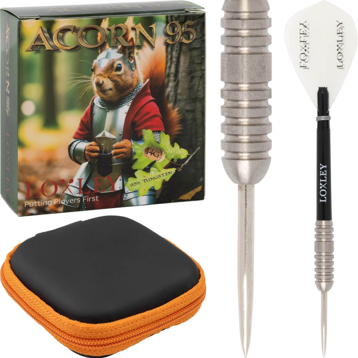 Loxley - Acorn 95 Darts - Steel Tip - 95% Tungsten - 14g