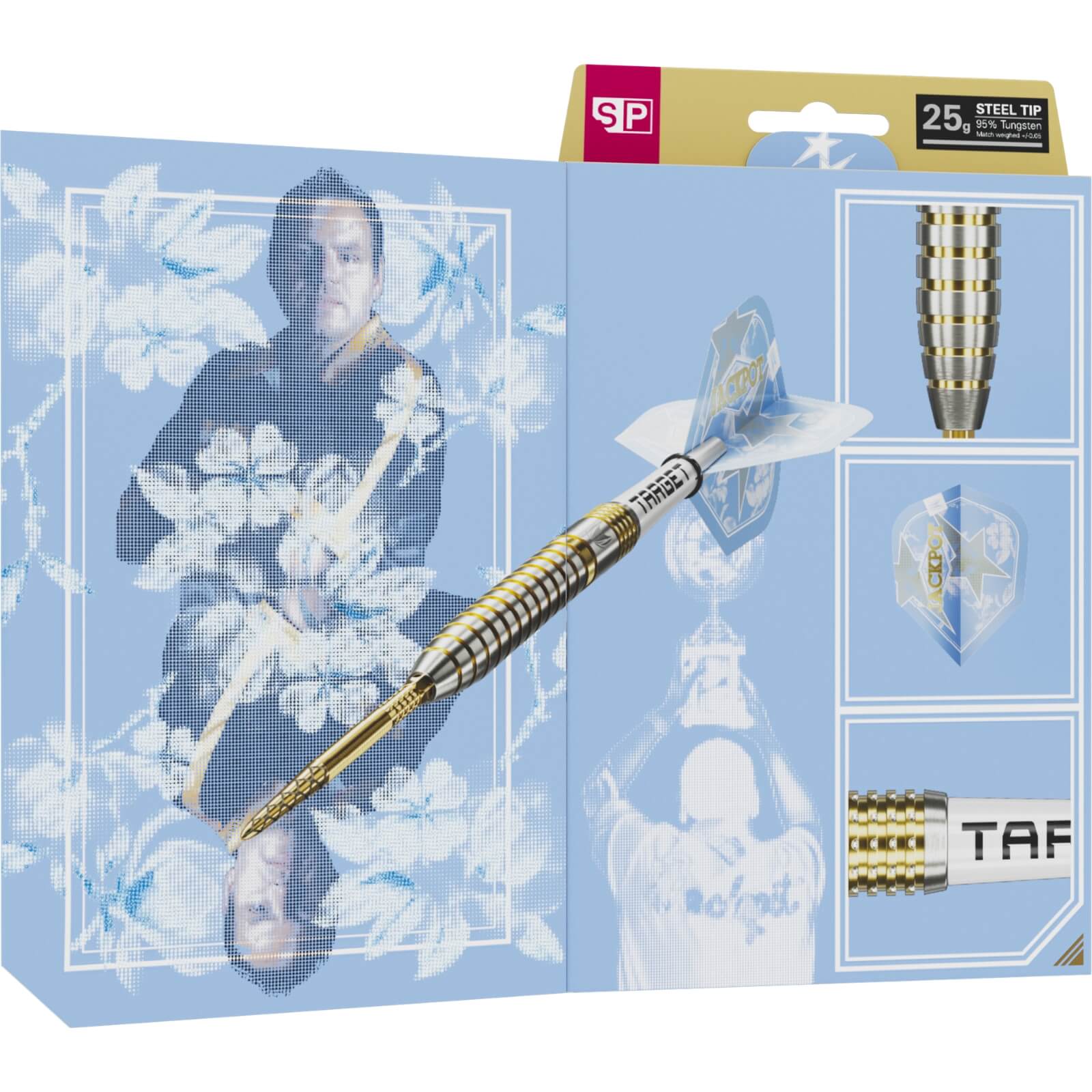 Target Adrian Lewis Showdown 95% Swiss Point Darts | 23g 25g