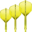 GOAT - A1R - Standard Dart Flights - Integrated Flight & Shaft System - Short (19mm) / Yellow