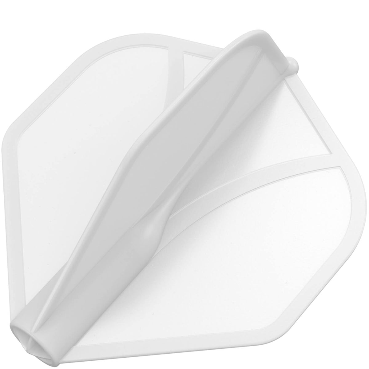 Dart Flights - Shot - Airfoil Moulded - Big Wing Dart Flights Clear