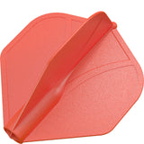 Shot - Airfoil Moulded - Big Wing Dart Flights - Red