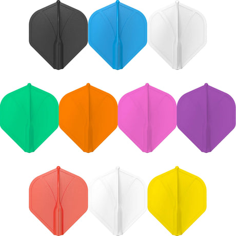 Shot - Airfoil Moulded - Big Wing Dart Flights -