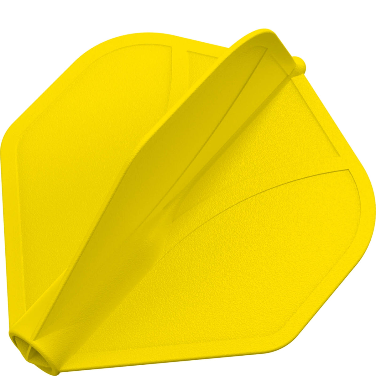 Dart Flights - Shot - Airfoil Moulded - Big Wing Dart Flights Yellow