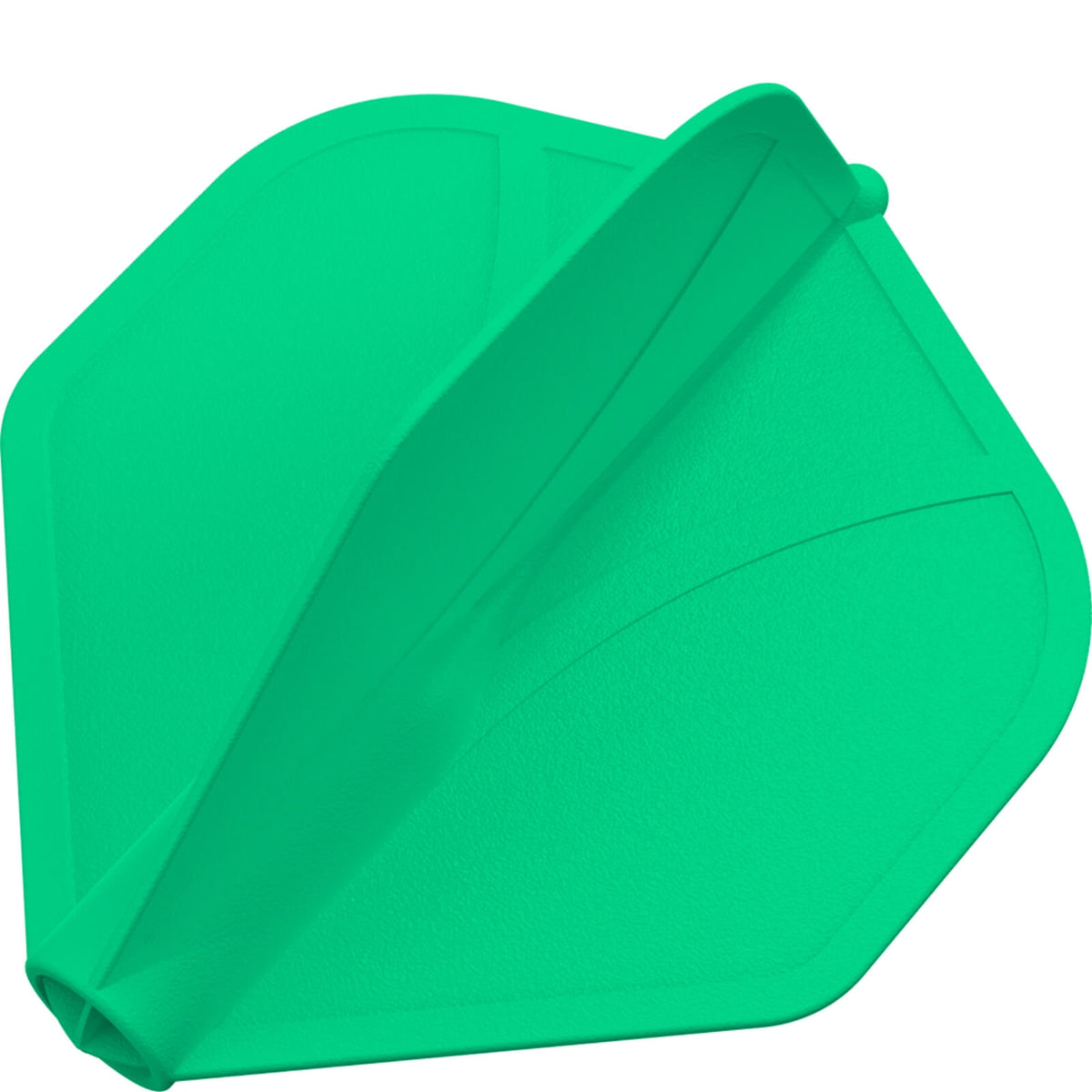 Dart Flights - Shot - Airfoil Moulded - Big Wing Dart Flights Green