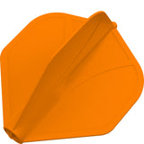 Shot - Airfoil Moulded - Big Wing Dart Flights - Orange