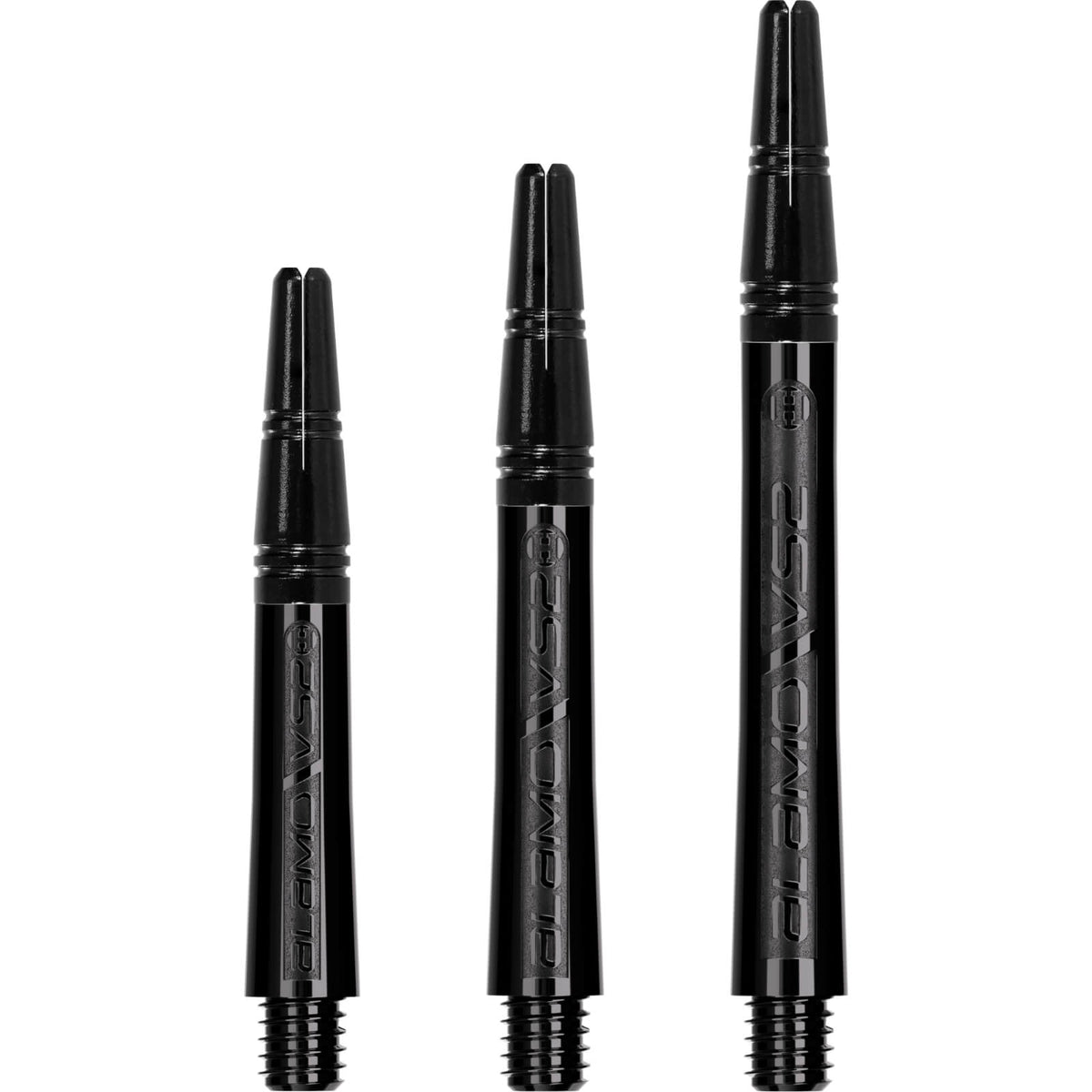 Dart Shafts - Harrows - Alamo VS2 Dart Shafts Short (35mm) / Black