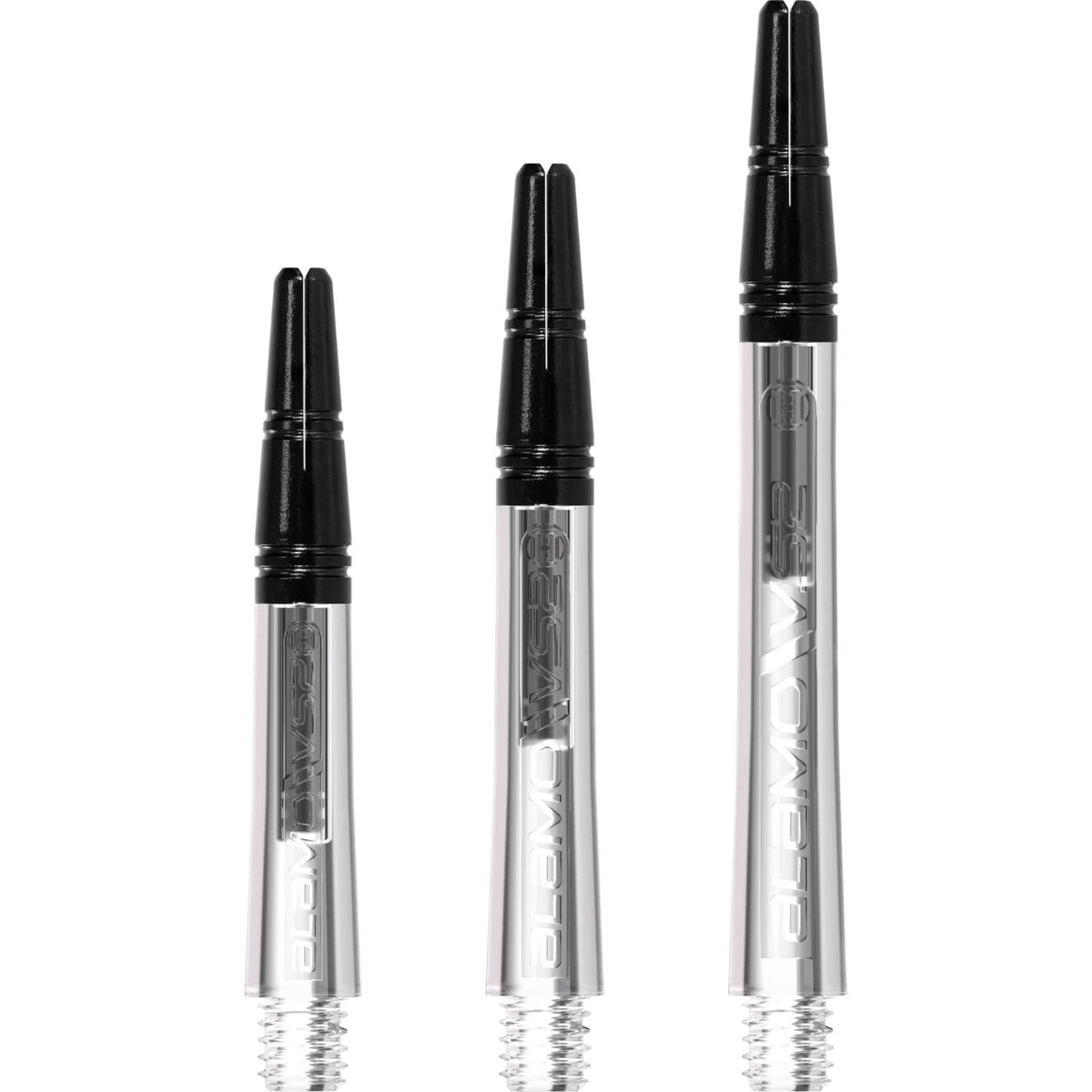 Dart Shafts - Harrows - Alamo VS2 Dart Shafts Short (35mm) / Clear