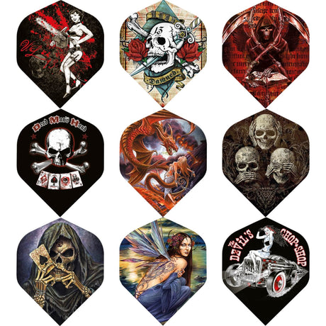 Designa - Alchemy - Big Wing Dart Flights -